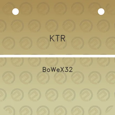 ktr-bowex32