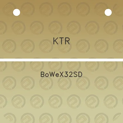 ktr-bowex32sd