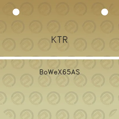 ktr-bowex65as