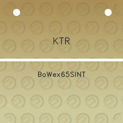 ktr-bowex65sint