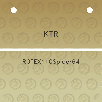 ktr-rotex110spider64