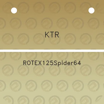 ktr-rotex125spider64