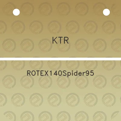 ktr-rotex140spider95