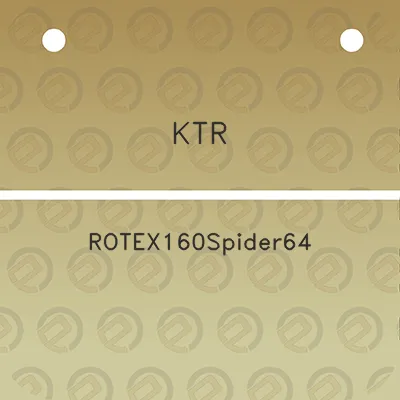 ktr-rotex160spider64