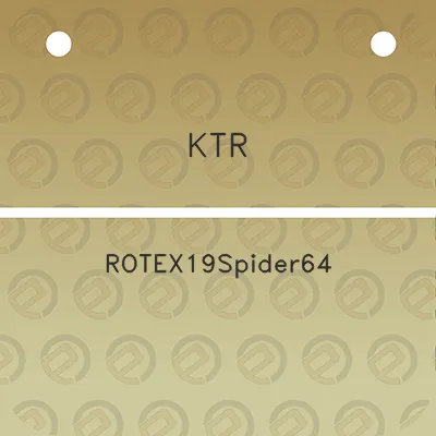 ktr-rotex19spider64