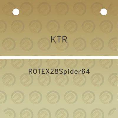 ktr-rotex28spider64