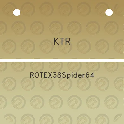 ktr-rotex38spider64