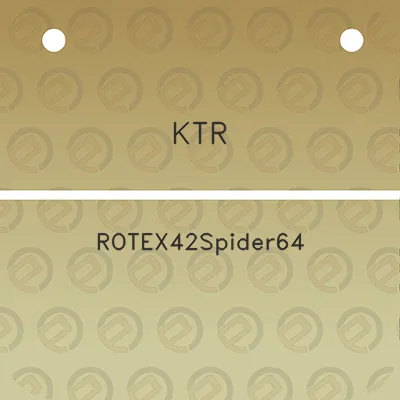 ktr-rotex42spider64