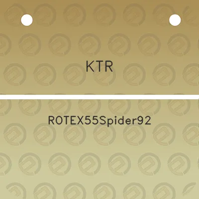 ktr-rotex55spider92