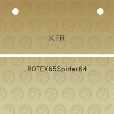 ktr-rotex65spider64