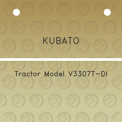 kubato-tractor-model-v3307t-di