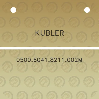 kubler-050060418211002m