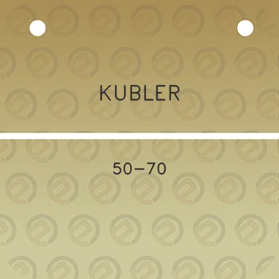 kubler-50-70