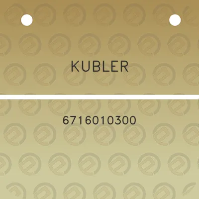 kubler-6716010300