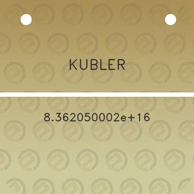 kubler-8362050002e016