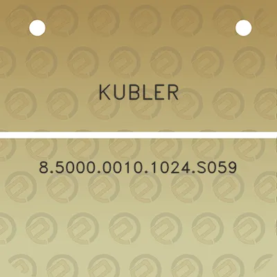 kubler-8500000101024s059