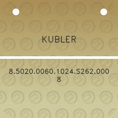 kubler-8502000601024s2620008