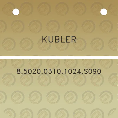 kubler-8502003101024s090