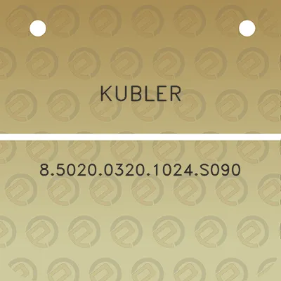 kubler-8502003201024s090