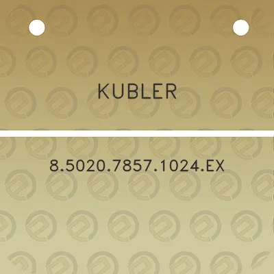 kubler-8502078571024ex