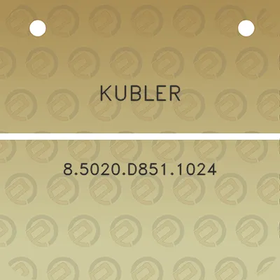 kubler-85020d8511024