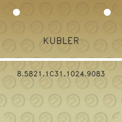 kubler-858211c3110249083