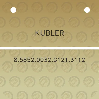 kubler-858520032g1213112