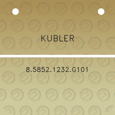 kubler-858521232g101