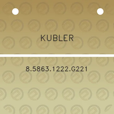 kubler-858631222g221