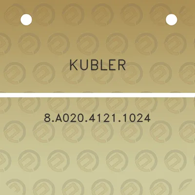 kubler-8a02041211024