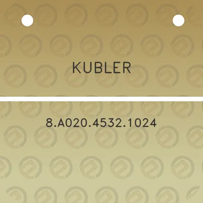 kubler-8a02045321024