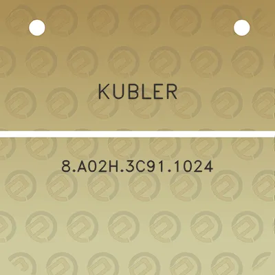 kubler-8a02h3c911024