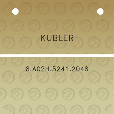 kubler-8a02h52412048