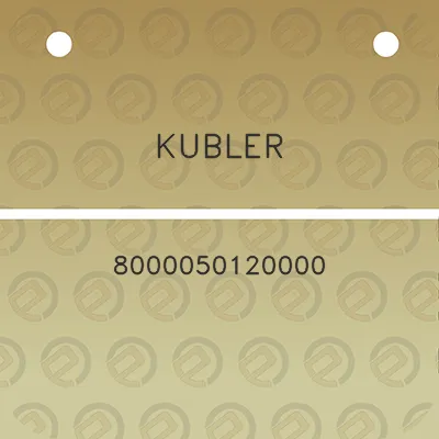 kubler-8000050120000