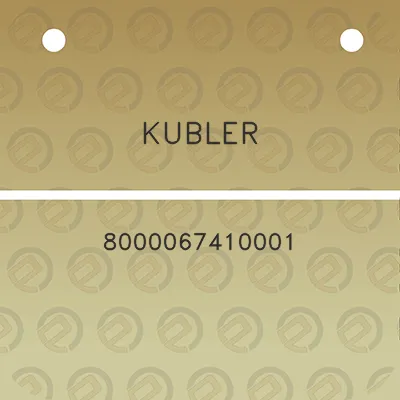 kubler-8000067410001