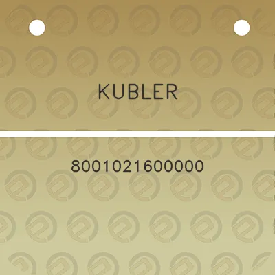 kubler-8001021600000