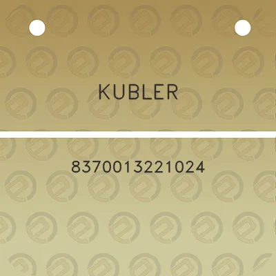 kubler-8370013221024