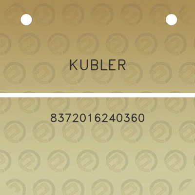 kubler-8372016240360