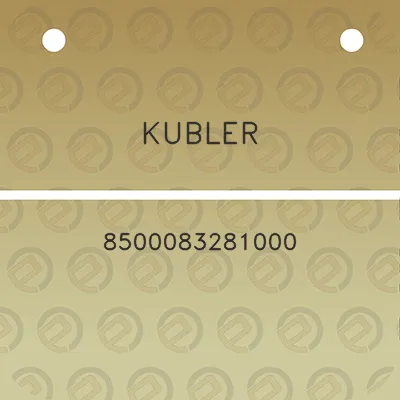 kubler-8500083281000