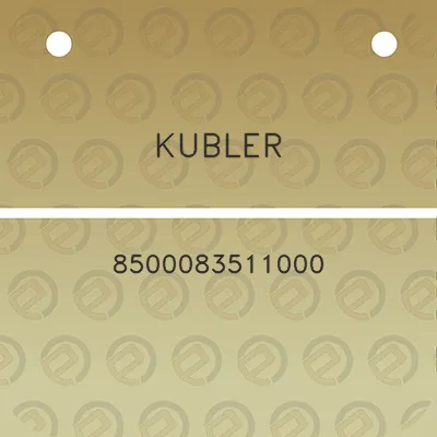 kubler-8500083511000