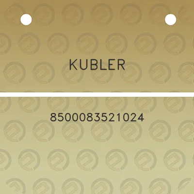 kubler-8500083521024