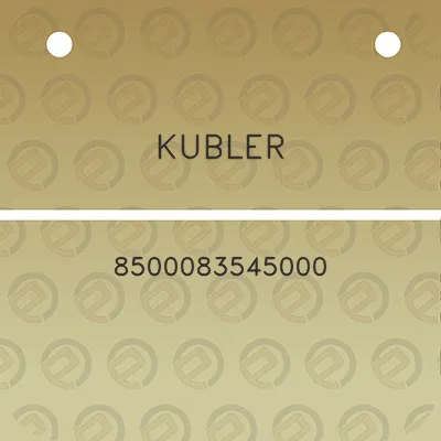 kubler-8500083545000