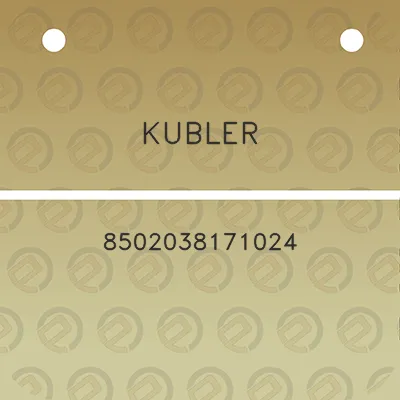 kubler-8502038171024