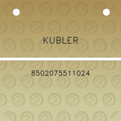 kubler-8502075511024