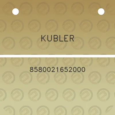 kubler-8580021652000