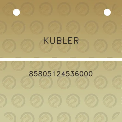 kubler-85805124536000