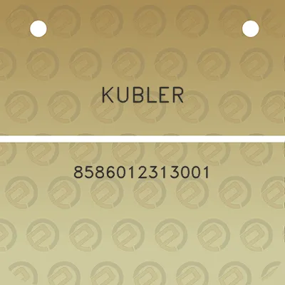 kubler-8586012313001