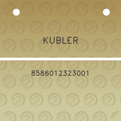 kubler-8586012323001