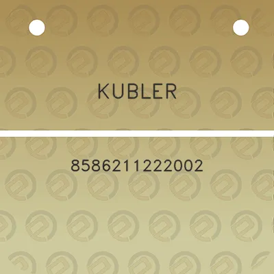 kubler-8586211222002