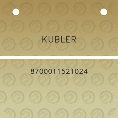 kubler-8700011521024